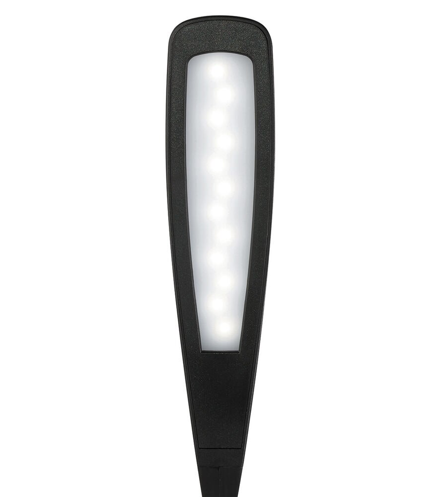 OttLite 25.5" Natural Daylight LED Flex Lamp, Black, swatch, image 1