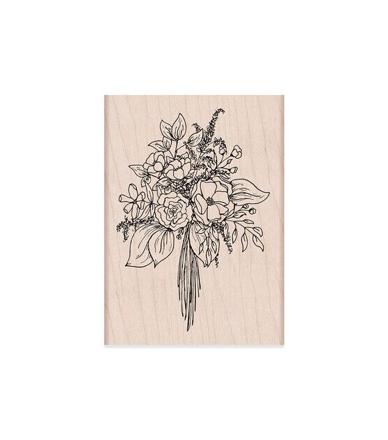Hero Arts Mounted Rubber Stamp Bouquet