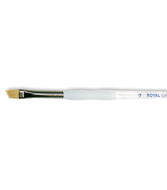 Soft Grip Golden Taklon Angular Brush .25" Width