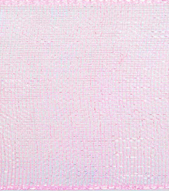Ribbon Trends Organdy Ribbon 7/8'' Pink Solid, , hi-res, image 3