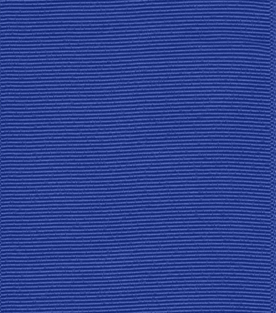 Offray 3"x9' Grosgrain Solid Ribbon, Royal Blue, swatch
