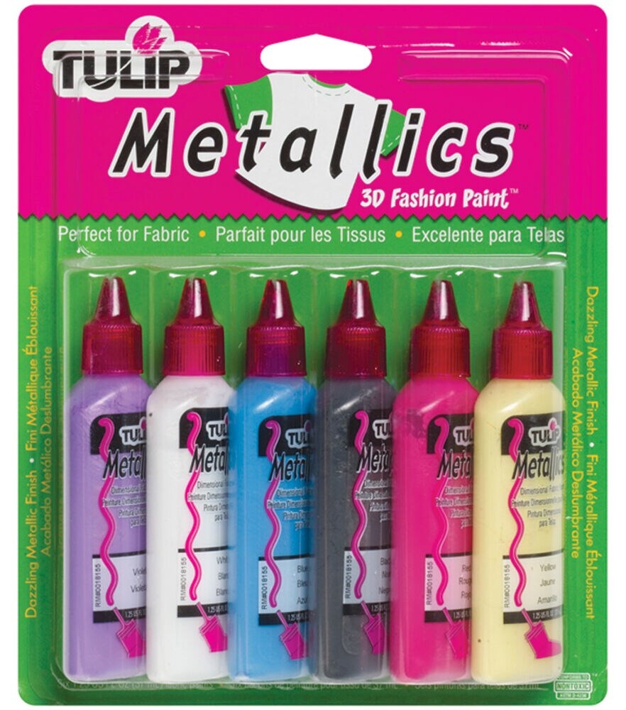 Tulip Paint Starter Kits, Metallics, swatch