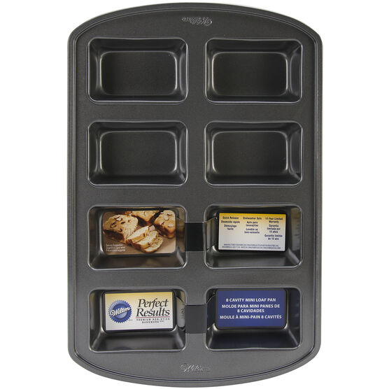 Wilton 8 Cavity Perfect Results Mini Loaf Pan