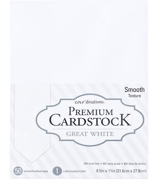 Jam Paper Parchment Cardstock, 8.5 x 11, 65 lb Natural, 50 Sheets/Pack, White