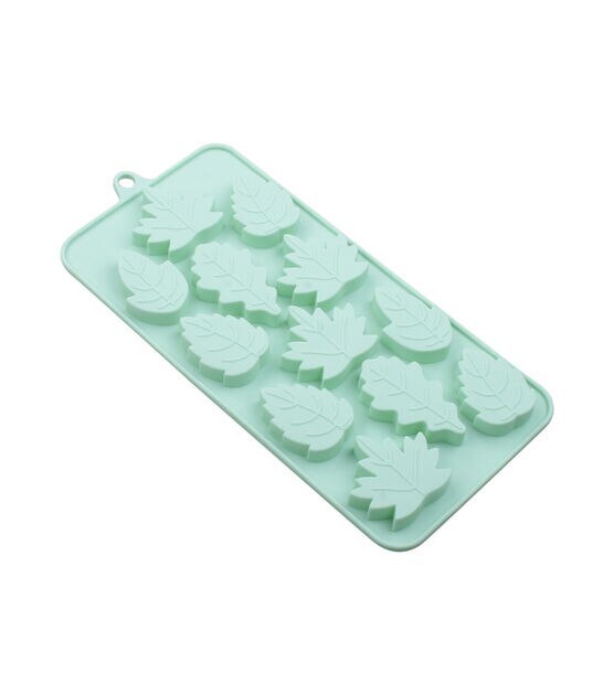 4" x 9" Silicone Leaves Candy Mold by STIR, , hi-res, image 4