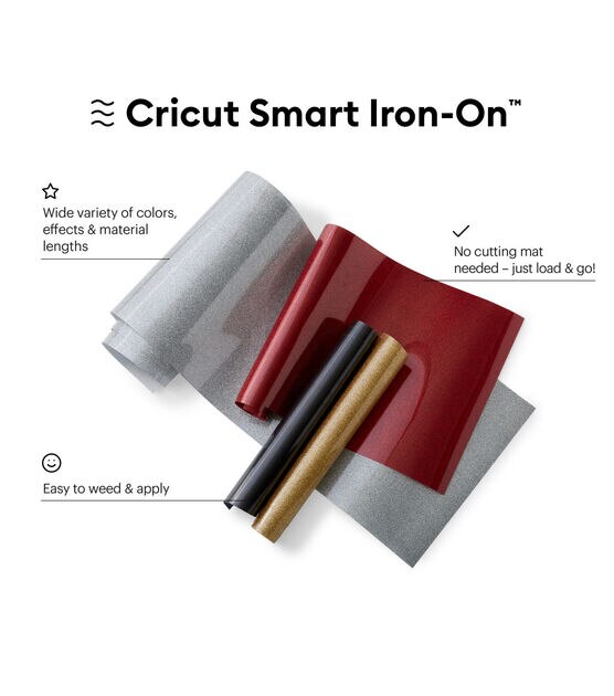 Cricut Vinilo Textil Glitter Iron-on Black 30,5 Cm X 48 Cm con Ofertas en  Carrefour