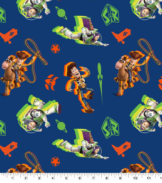 8x14 WOVEN toy story buzz /&woody