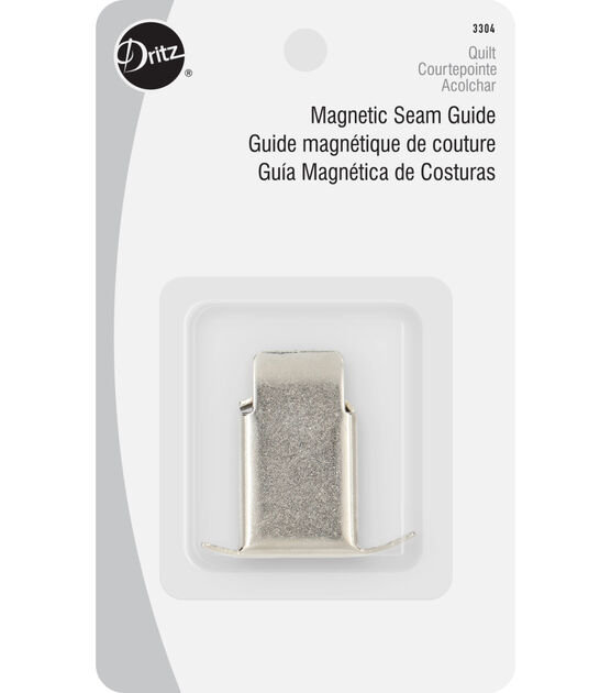 Dritz Quilting Magnetic Seam Guide, Silver
