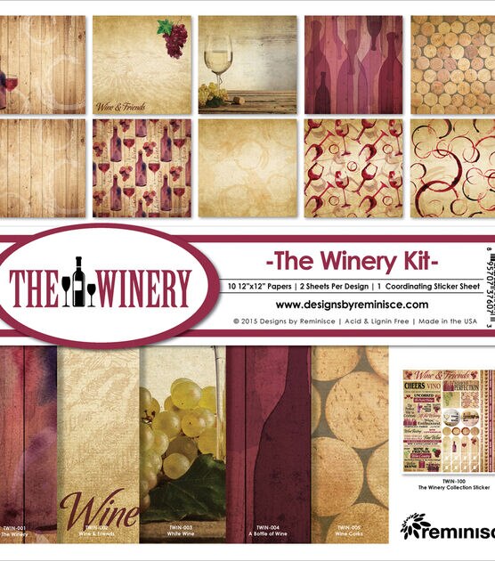 Reminisce Winery 12''x12'' Collection Kit