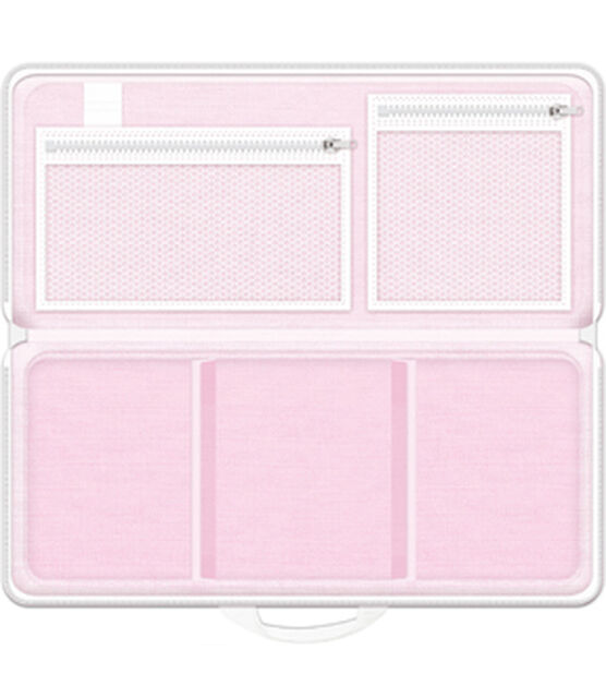 EK Success 17" x 7.5" Pink Craft Tote, , hi-res, image 2