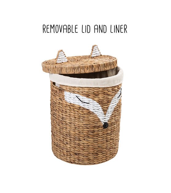 Honey Can Do 17" Fox Shaped Storage Baskets With Lid 2ct, , hi-res, image 11