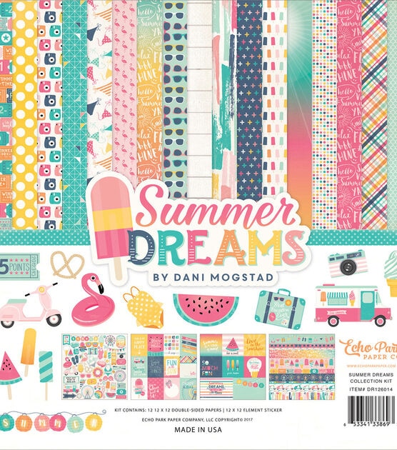 Collection Kit 12"X12" Summer Dreams