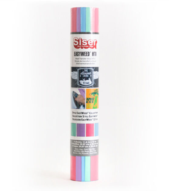 Siser EasyWeed Pastel HTV Sampler 12" x 36"