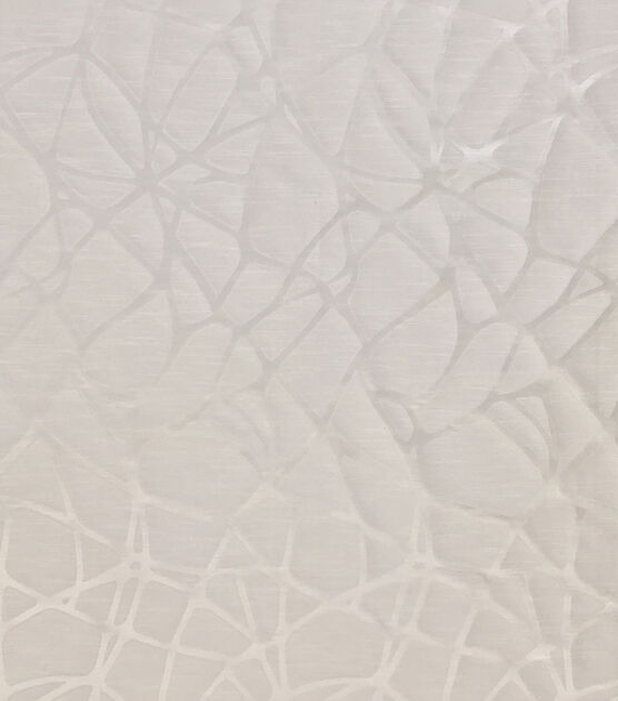 Whimsical Woven White Jacquard Home Decor Fabric