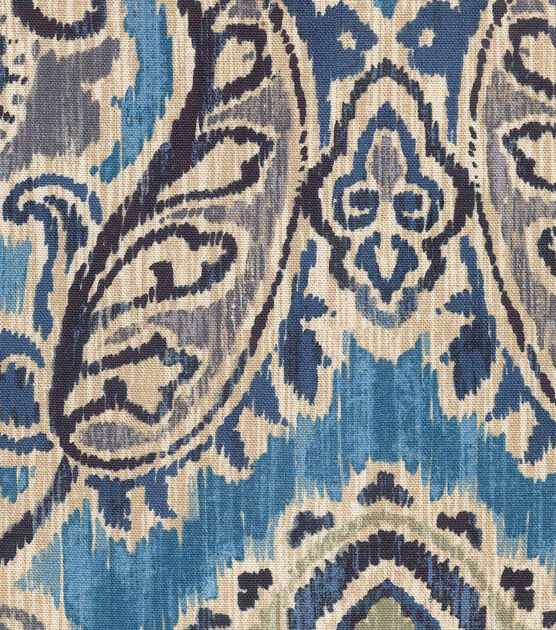 Waverly Upholstery Decor Fabric Artesanias Ikat Bayside, , hi-res, image 3