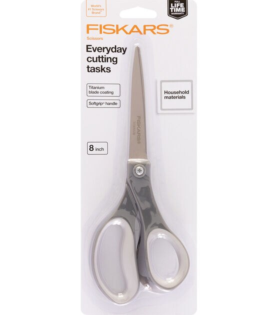 Fiskars 8 inch Softgrip Scissors