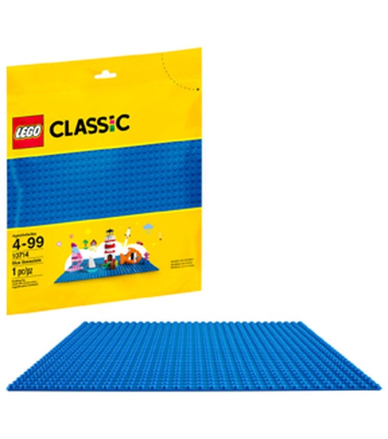LEGO Classic Blue Baseplate 10714 Set, , hi-res, image 2
