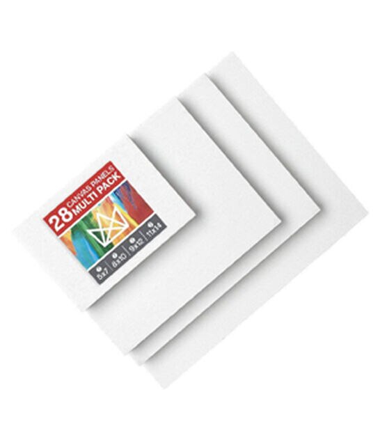 KINGART Canvas Panel Pack | 28 Pack (7 each 5x7 8x10 9x12 11x14), , hi-res, image 4