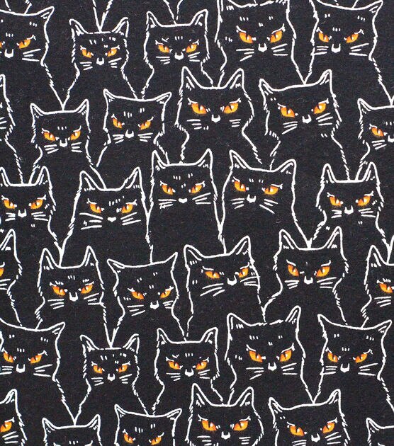 Cats Super Snuggle Flannel Fabric
