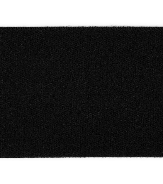1/2 Woven Elastic - Black - The Fabric Market