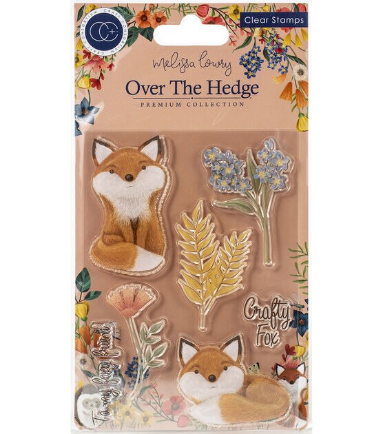 Craft Consortium A5 Clear Stamps Henry The Fox