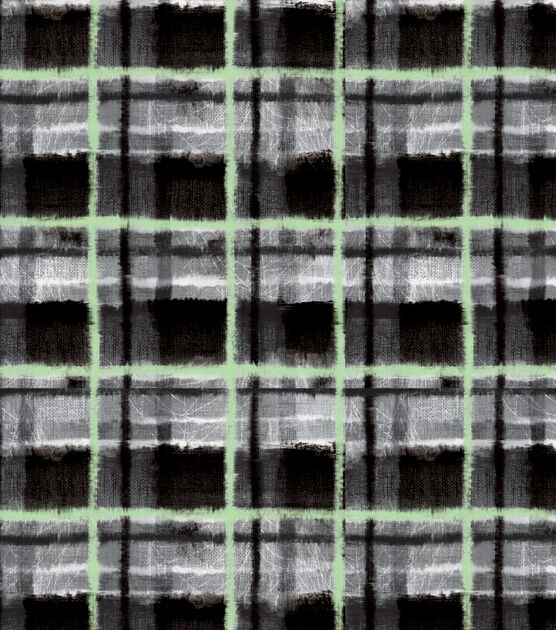 Plaid Super Snuggle Flannel Fabric, , hi-res, image 2