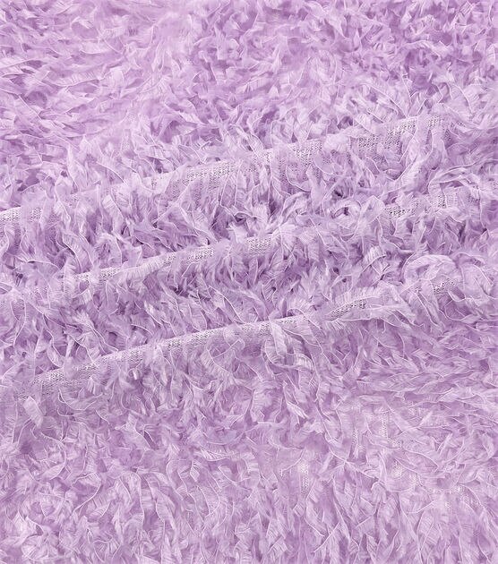 Purple Feathers-Fabric Destash 26