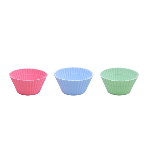 New Star Foodservice 44270 Reusable Silicone Baking Cups and Cupcake Liners, Set of 24