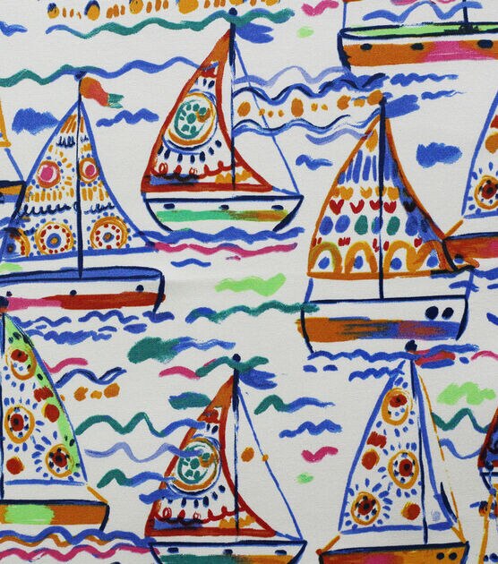 Sailboat Jubilee Outdoor Fabric