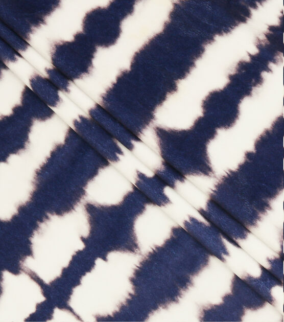Purple Tie Dye Pure Plush Fleece Fabric, , hi-res, image 2