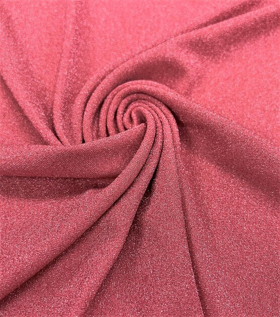 Casa Collection Stretch Metallic Galaxy Mesh Pink Apparel Fabric, , hi-res, image 3