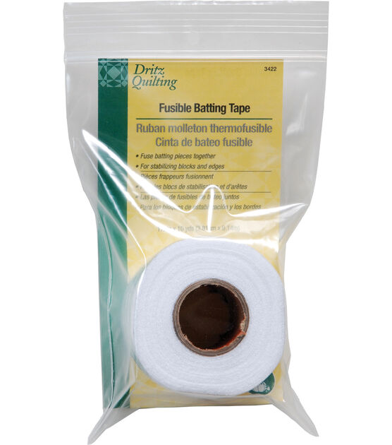 Batting Tape Fusible Non Woven 1in x 30yds - 2 rolls per pack - MM8220 -  715363082203