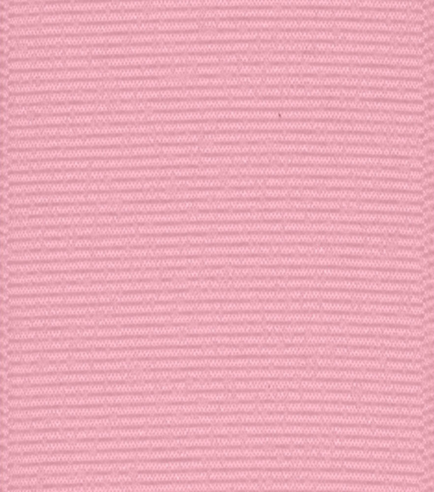 Offray 1.5"x21' Grosgrain Solid Ribbon, Pink, swatch