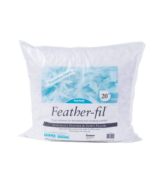 Feather-Fil® Pillow Insert by Fairfield™, 20 x 20 Square 