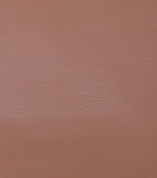 Walnut Faux Leather Fabric, Monza 1283