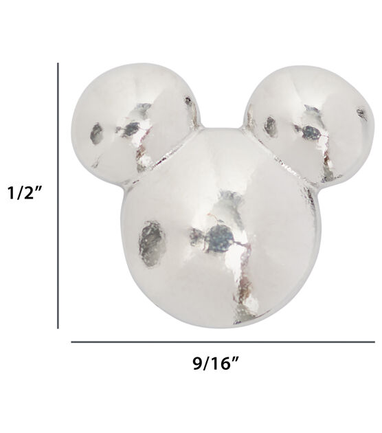 Disney 9/16" Metal Mickey Mouse Shank Buttons 2pk, , hi-res, image 14