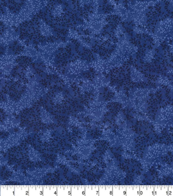 Fabric Traditions Tonal Vine Leaf Cotton Fabric by Keepsake Calico, , hi-res, image 3
