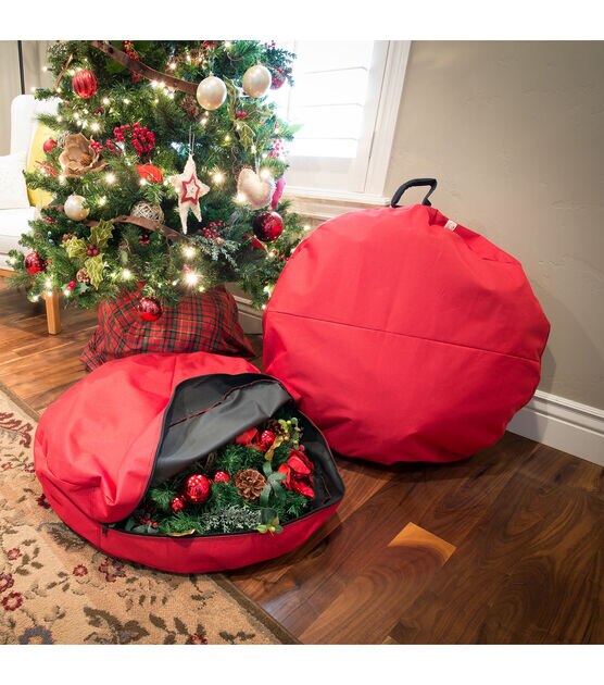 Santa's Bags - Christmas Decor Storage Bags