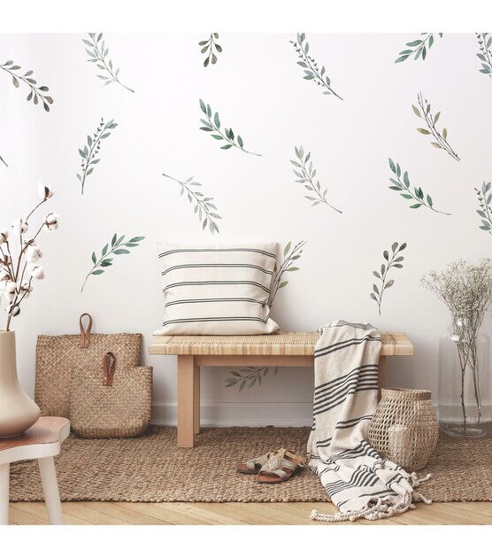 Country Leaves Peel & Stick Wall Decals, , hi-res, image 3
