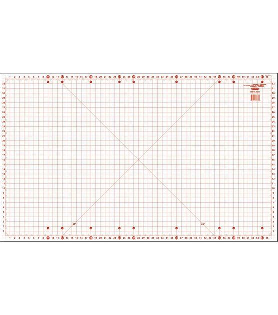 Sullivans 36"x59" Gridded Cutting Mat for Home Hobby Table