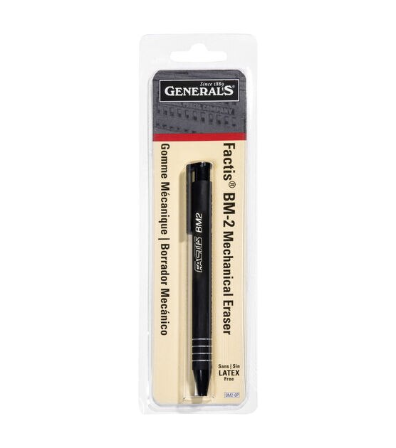 General Pencil Company Factis BM 2 5'' Pen Style Mechanical Eraser