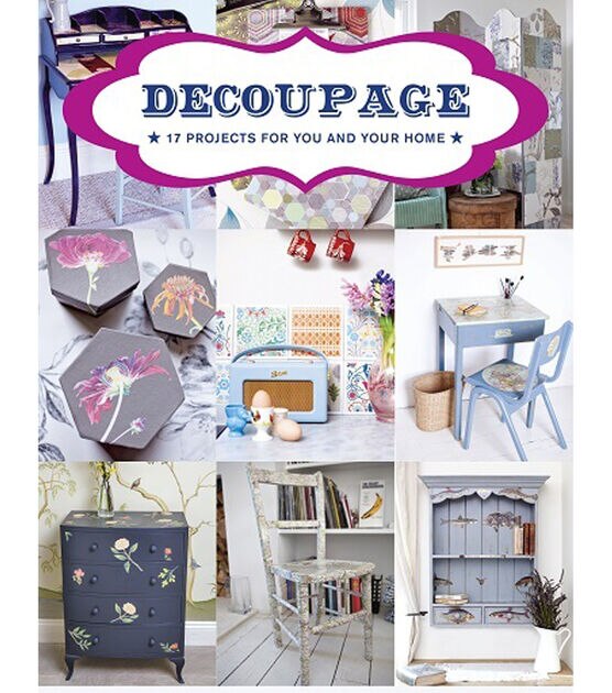 Decoupage Book Projects for You & Your Home