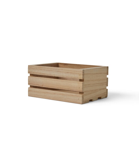 2.5" x 3" Wood Crate by Park Lane