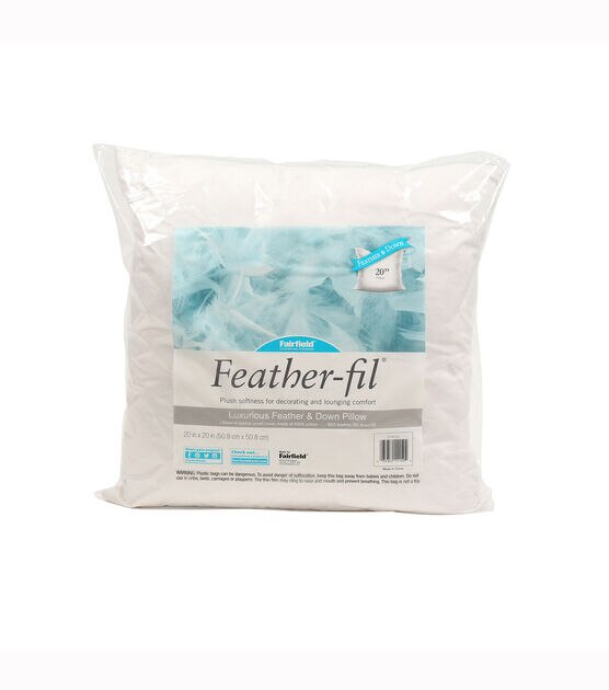 Fairfield Feather Fil 20''x20'' Pillow - Case of 6, , hi-res, image 3