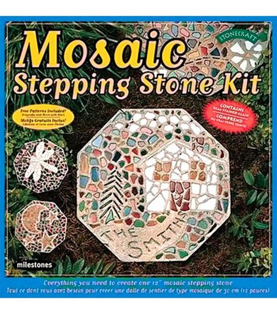 Mosaic Stepping Stone Kit