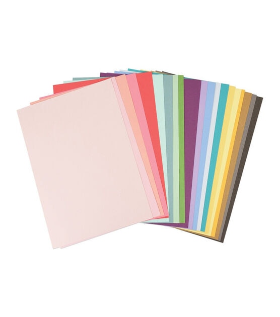 Sizzix Textured Cardstock Sheets A4 80 Pkg Assorted Colors, , hi-res, image 3