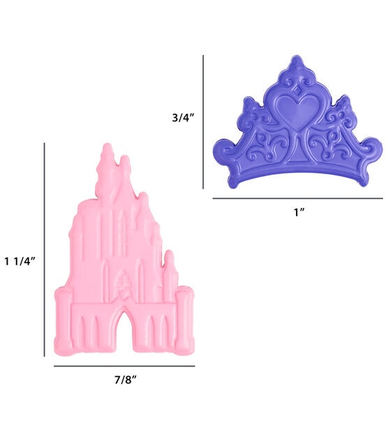 Blumenthal Lansing 2.5oz Disney Princess Castle & Crown Buttons, , hi-res, image 4