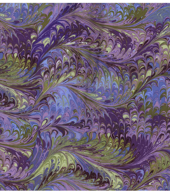 Legacy Studio Batik Fabric  Purple Oil Slick