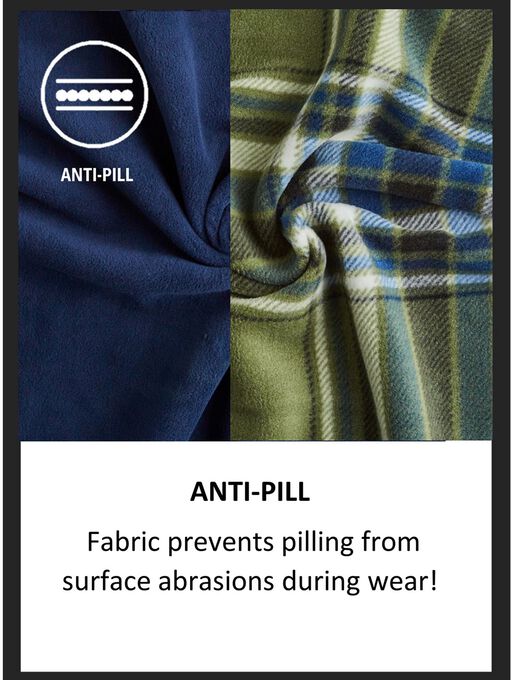 Eddie Bauer Black & White Buffalo Checks Anti Pill Fleece Fabric, , hi-res, image 6