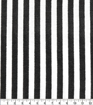 Black & White Striped Quilt Cotton Fabric by Keepsake Calico